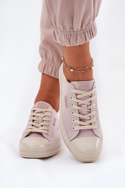 Trampki Damskie Big Star RR274732 Jasnoróżowe
