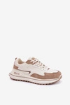 Sneakersy Damskie Big Star RR274A216 HI-POLY SYSTEM Beżowe