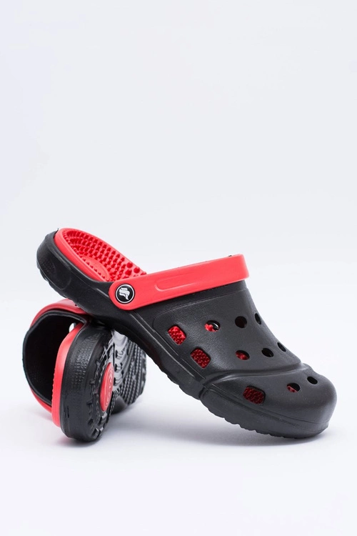 Męskie Klapki Ogrodowe Kroksy EVA Czarne