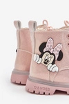 Dziecięce Botki Ocieplane Myszka Minnie Różowe Tarmi
