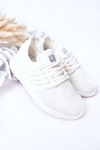 Dziecięce Sportowe Buty Sneakersy Big Star HH374215 Białe
