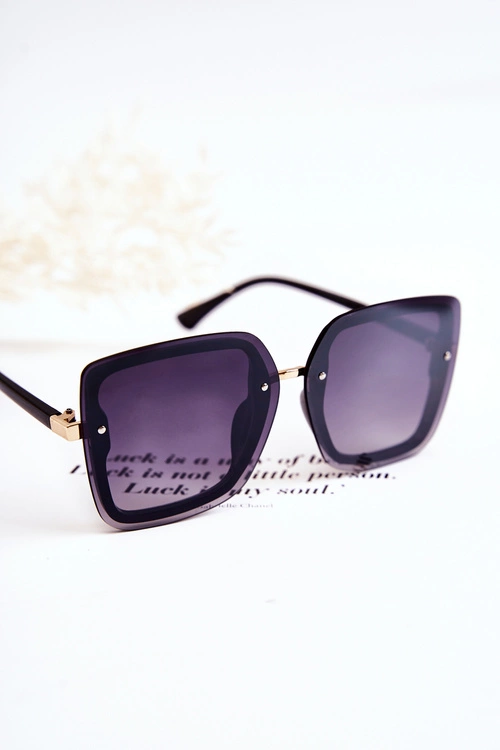 Damskie Modne Okulary Przeciwsłoneczne V130045 Czarne