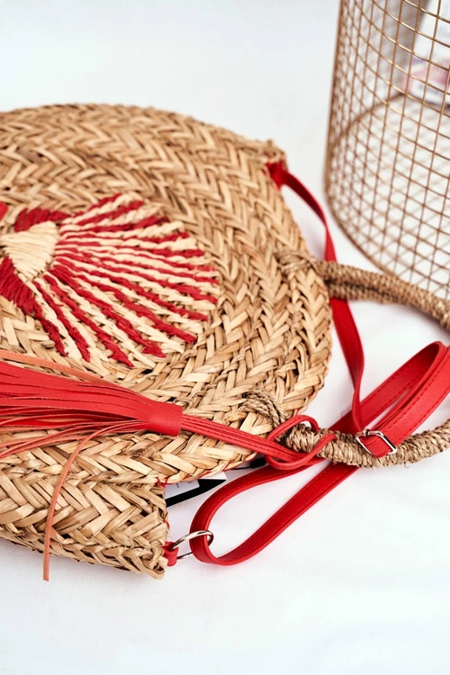 Torba Plażowa Damska Słomkowy Koszyczek NOBO NBAG-XI0320-C005