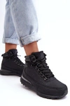 Buty Trekkingowe Trapery Sznurowane Czarne  Big Star MM274677
