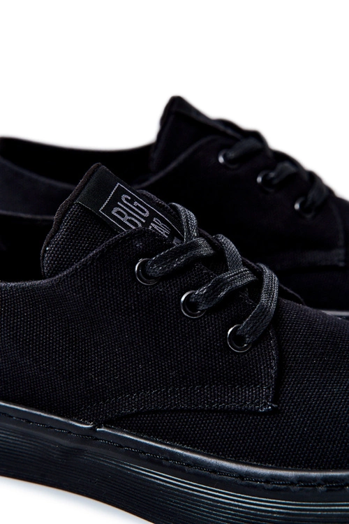 Męskie Tenisówki Big Star JJ174052 Czarne