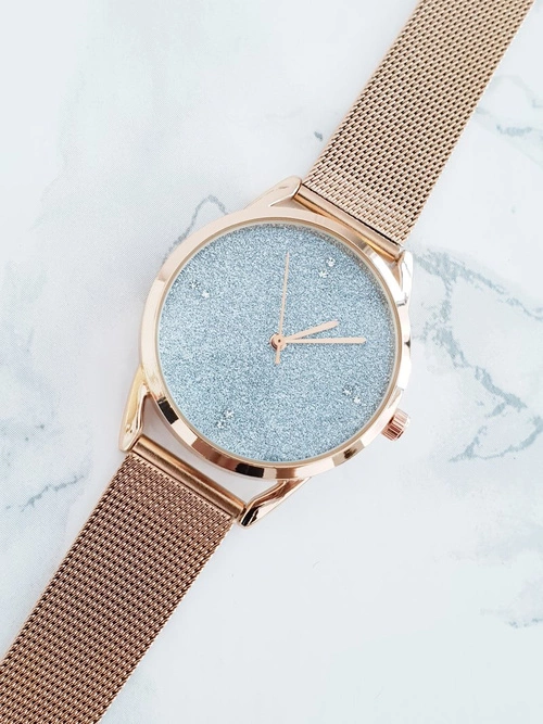 Michael John Damski Zegarek Bransoleta Brokat Rapter Złoty Róż