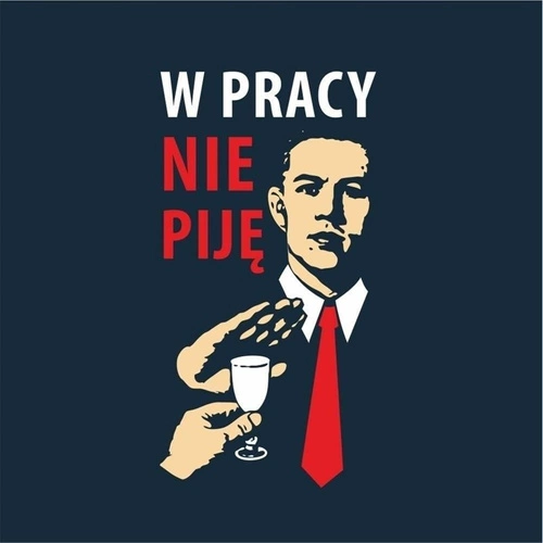 Męskie Skarpetki SOXO PRL "w pracy nie piję"