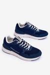 Męskie Buty Sportowe Cross Jeans LL1R4051 Granatowe