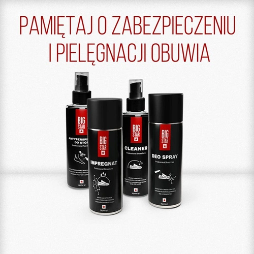 Trapery Męskie Skórzane Big Star Camel EE174266