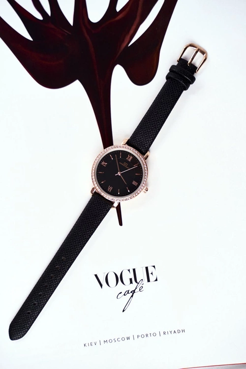 Damski Zegarek Giorgio & Dario Czarny Ortodox