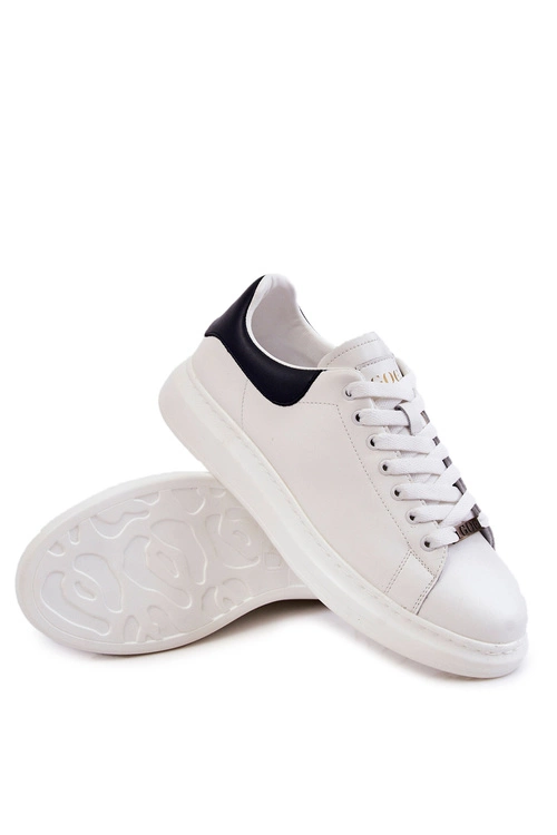 Męskie Buty Sportowe GOE KK1N4005 Białe