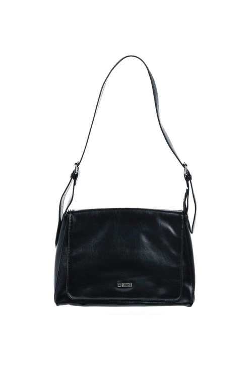 Torebka Listonoszka Z Eko Skóry Big Star OO574011 Czarna