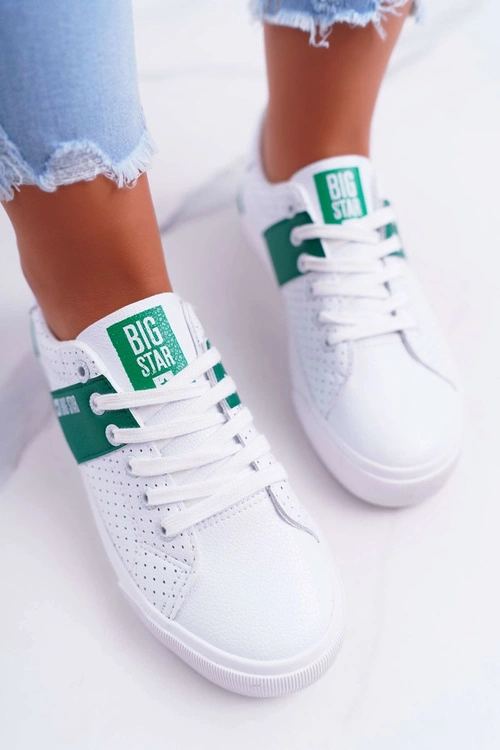 Trampki Damskie Big Star Białe EE274336