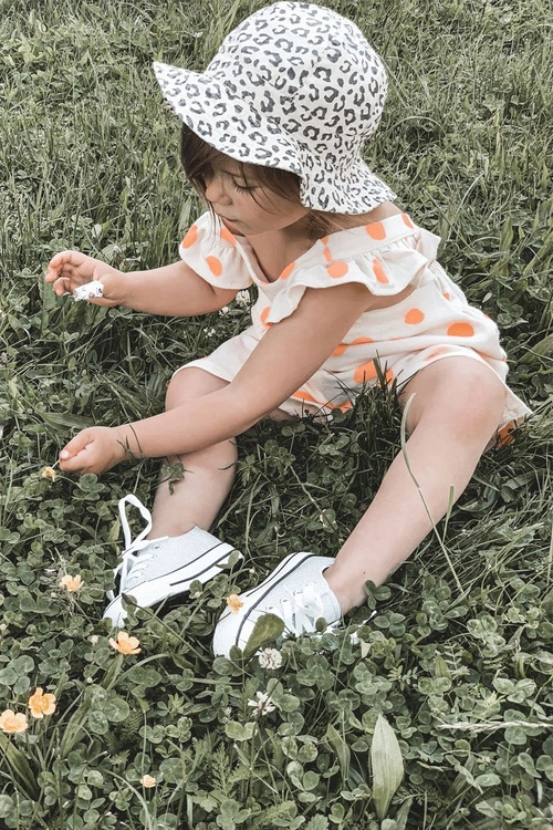 Dziecięce Brokatowe Trampki Srebrne Bling-Bling