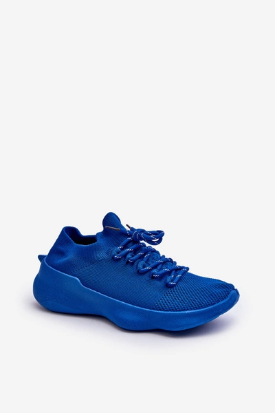 Wsuwane Buty Sportowe Damskie Niebieskie Juhitha