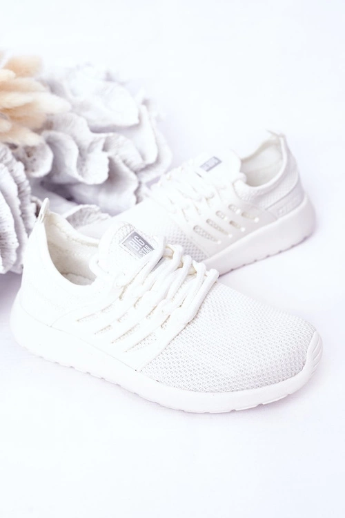 Dziecięce Sportowe Buty Sneakersy Big Star HH374215 Białe