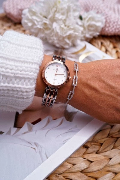 Damska Bransoleta Na Łańcuszku Srebrna Amell