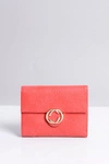 Mały Damski Czerwony Portfel Portmonetka