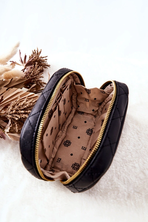 Mała Kosmetyczka Pikowana Monnari CSM0050-020 Czarna