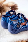 Buty Papcie Befado Piesek I Straż 110P354 Niebieskie