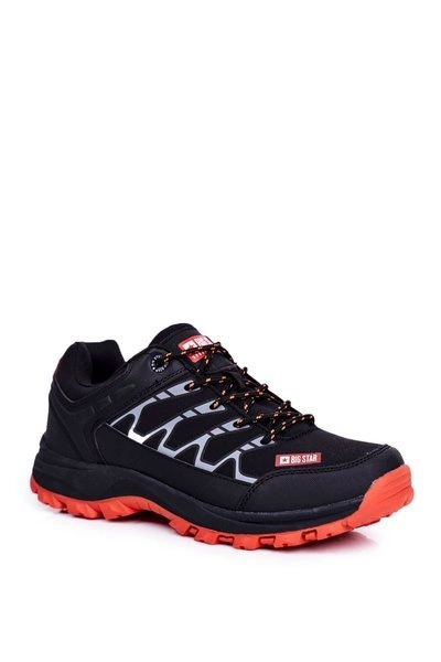 Trekkingowe Męskie Buty Big Star Czarne GG174560