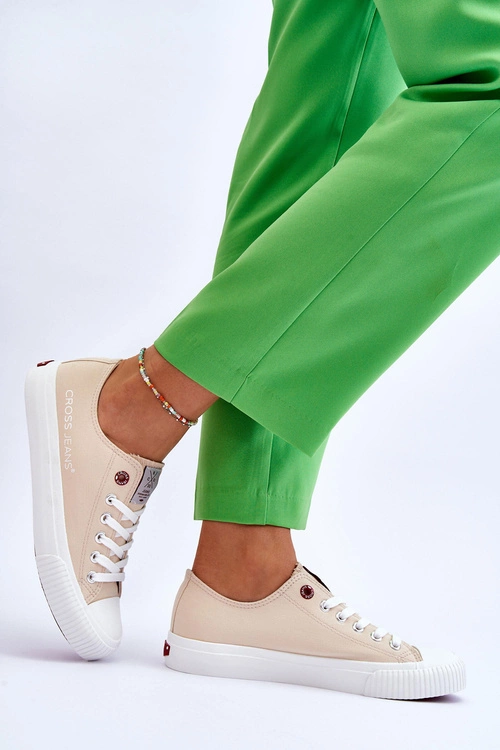 Damskie Trampki Cross Jeans LL2R4070 Beżowe