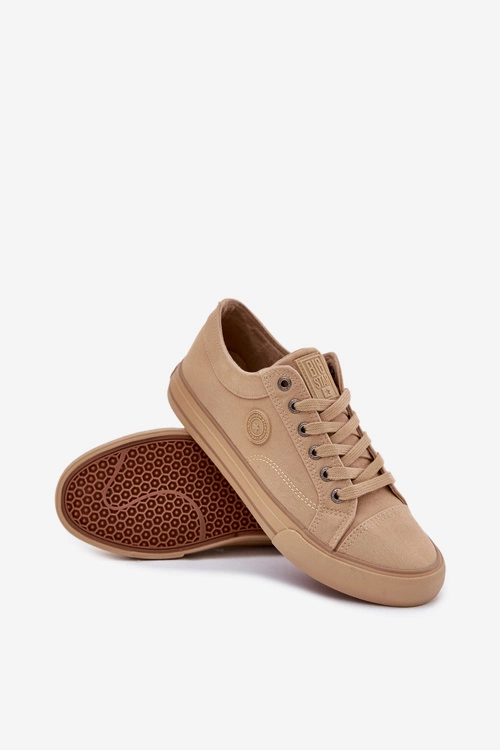 Trampki Męskie Materiałowe Big Star RR174337 Beżowe