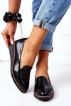 Lakierowane Półbuty Na Koturnie Vinceza 10675 Czarne