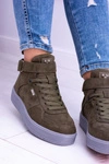 Big Star Sneakersy Trampki Khaki BB274648