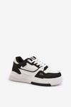 Damskie Sneakersy Big Star NN274669 Biało-Czarne