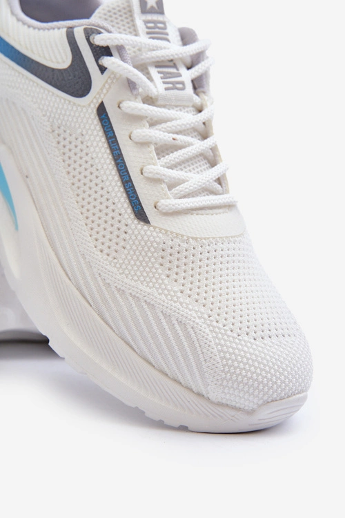 Buty Sportowe Męskie HI-POLY SYSTEM Big Star NN174374 Białe