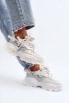 Sneakersy Damskie GOE NN2N4039B Białe