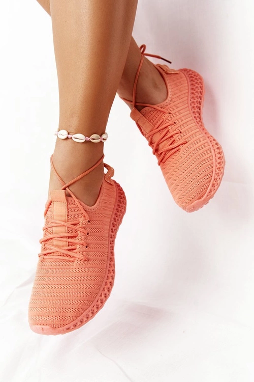 Damskie Sportowe Buty Slip-on Koralowe Do It