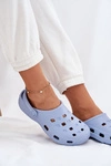 Klapki Damskie Piankowe LEMIGO 806 Niebieskie