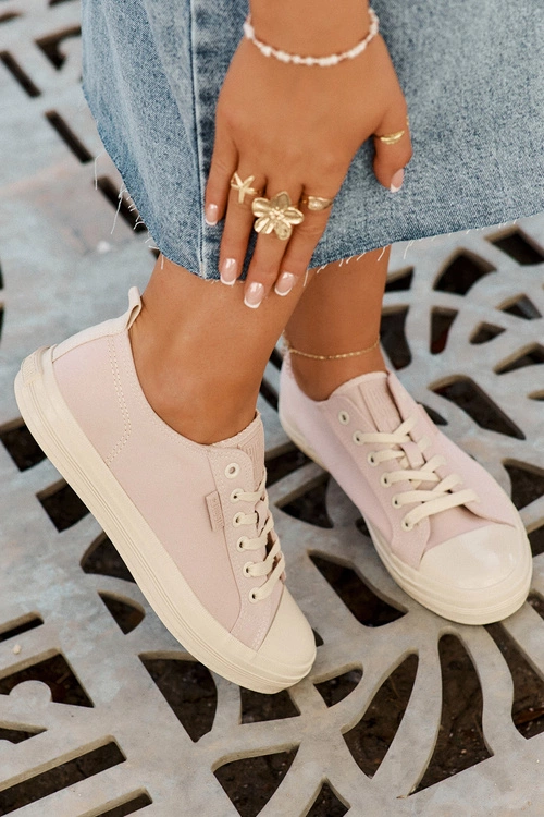 Trampki Damskie Big Star RR274732 Jasnoróżowe