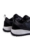 Męskie Klasyczne Buty Sportowe Memory Foam Big Star KK174270 Czarne