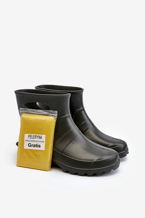 Męskie Kalosze Wodoszczelne GARDEN 753 LEMIGO Ciemnozielone