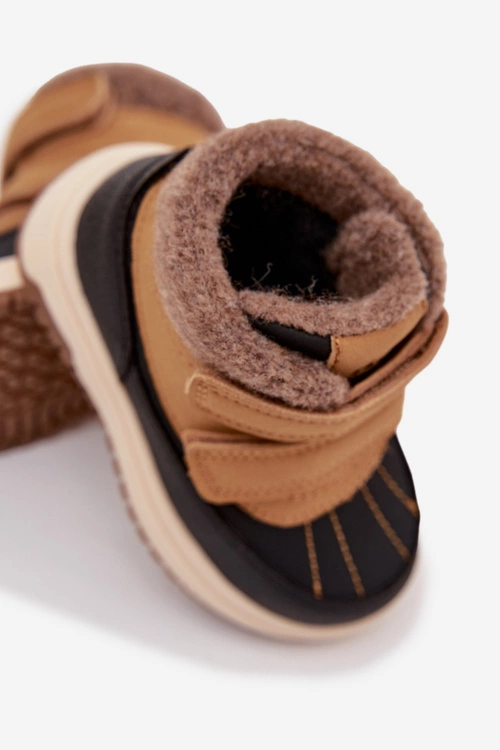 Buty Zimowe Dziecięce Śniegowce Na Rzep Camel Darlene