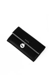 Duży Damski Portfel Z Emblematem Czarny Mailin