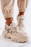 Buty Sportowe Sneakersy GOE JJ2N4082 Beżowe