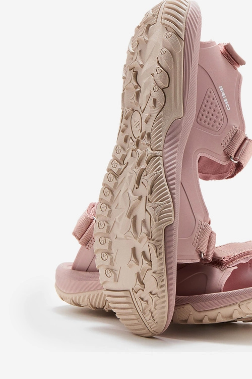 Sportowe Sandały Damskie 4FRSS24FSANF057-56S Pudrowy Róż