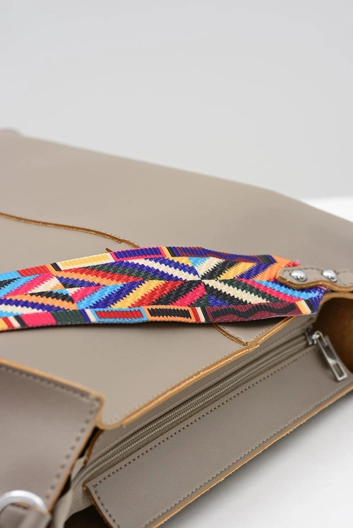 Damska Duża Torba Taupe