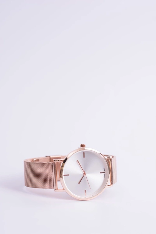 Damski Zegarek Michael John Lyssa Złota Bransoleta / Srebrna Tarcza