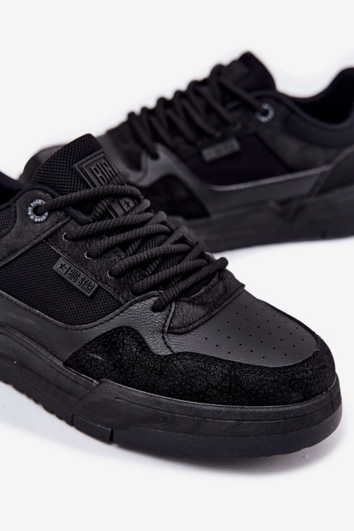 Sneakersy Męskie Big Star RR174606 Czarne
