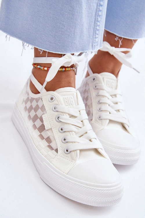 Klasyczne Niskie Trampki Big Star LL274071 Białe