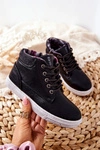 Dziecięce Ocieplane Sportowe Buty Big Star BB374132BS Czarne