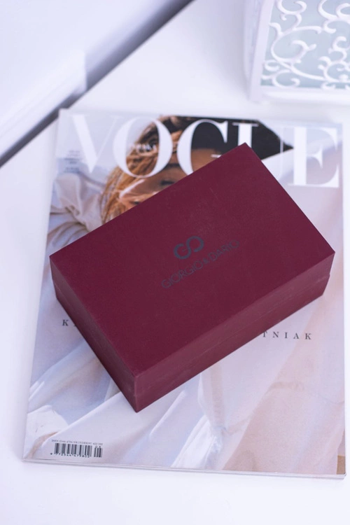 Giorgio Dario Zestaw Damski Zegarek Pudrowy Róż Z Brokatem Dwie Bransoletki