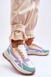Damskie Modne Buty Sportowe Na Platformie Multikolor Georgette
