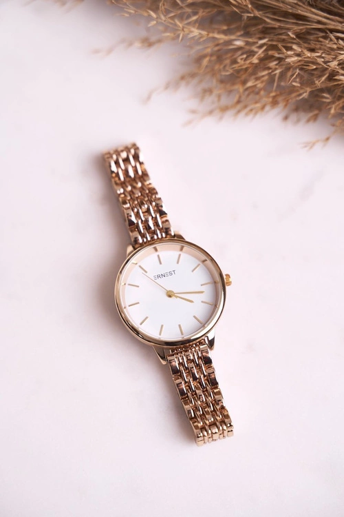 Damski Zegarek Bransoleta Ernest Złoty Classic