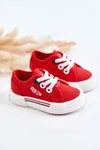 Dziecięce Niskie Trampki Big Star JJ374162 Czerwone